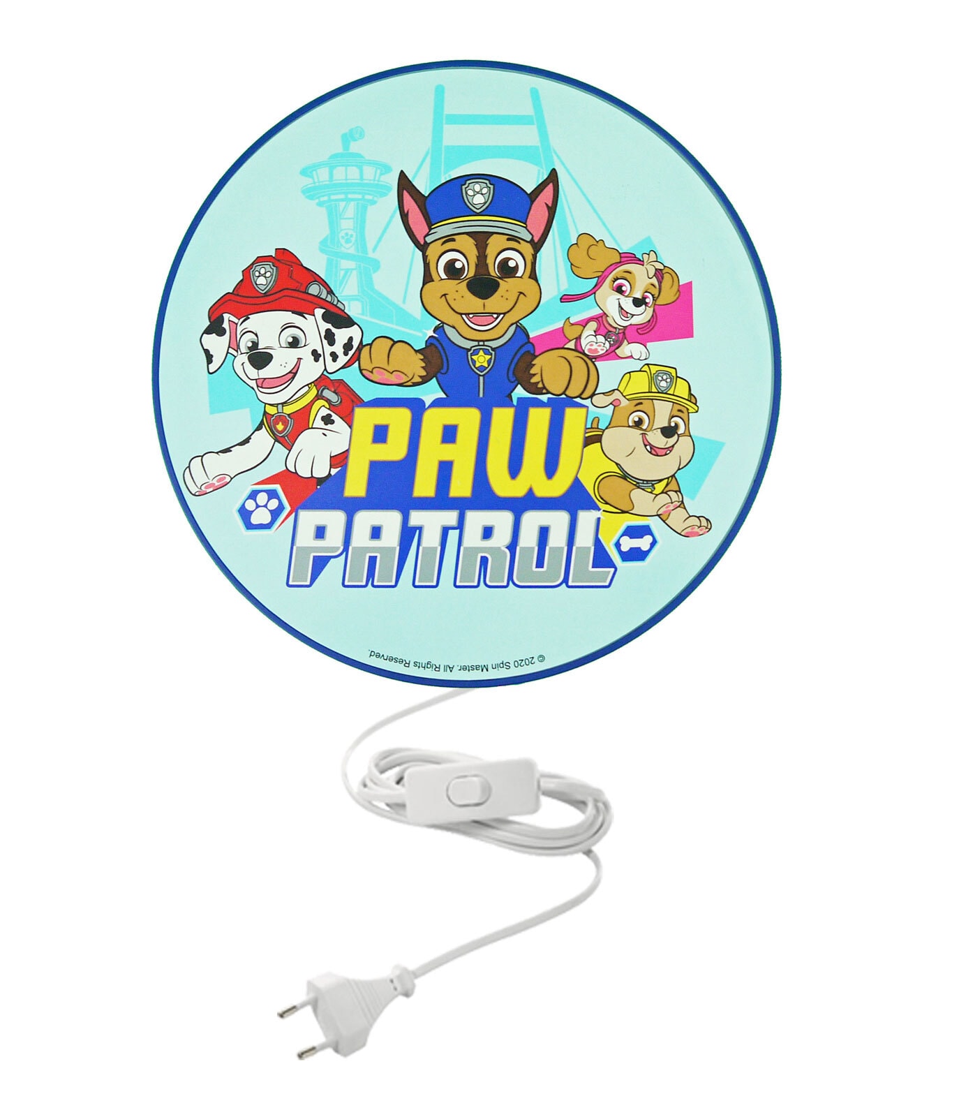 niermann Retrofit Kinderlampe Wand Paw Patrol