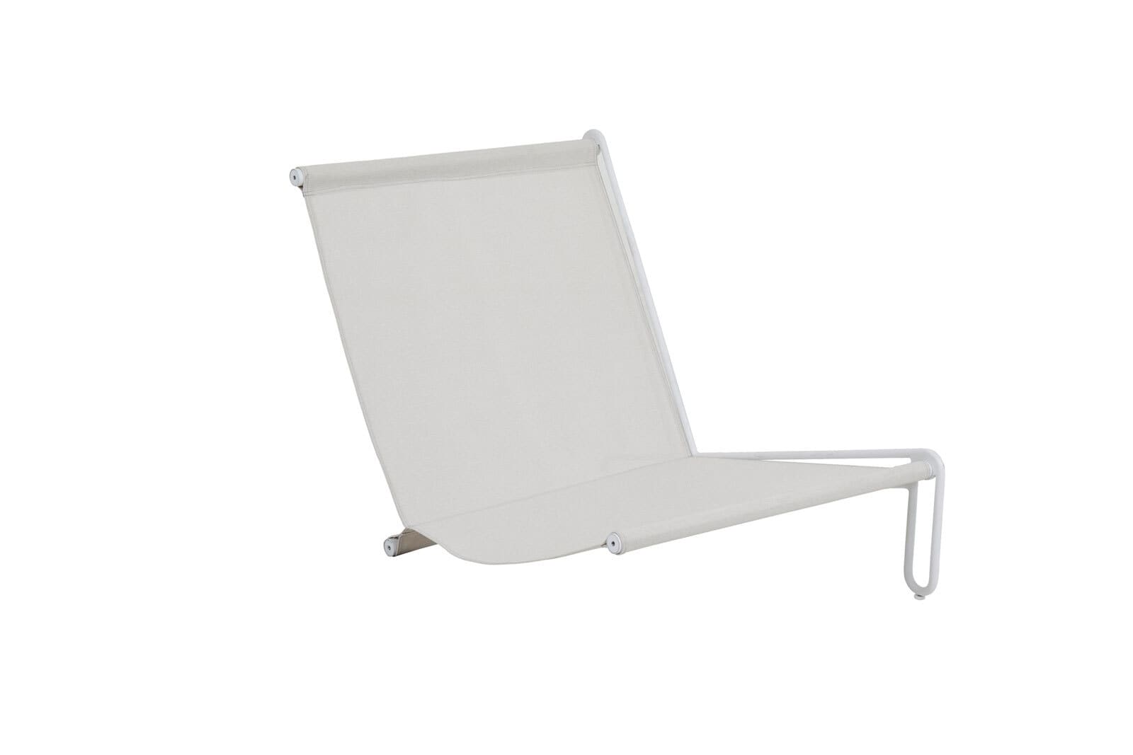 Brafab Outdoor Lounge Sitzelement BLIXT weiß /grau