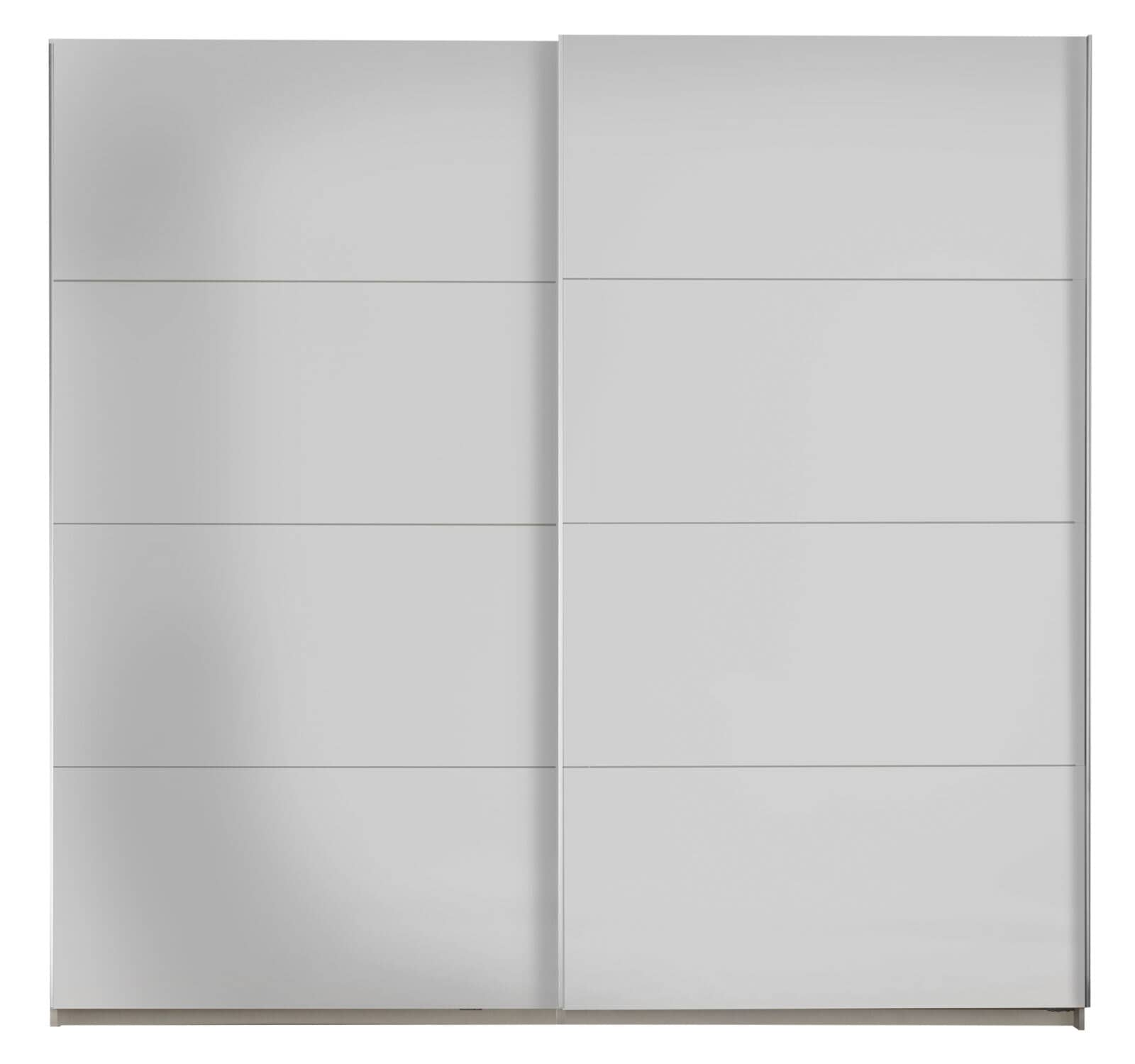 Schwebetürenschrank SEVILLA 215 x 210 cm weiß