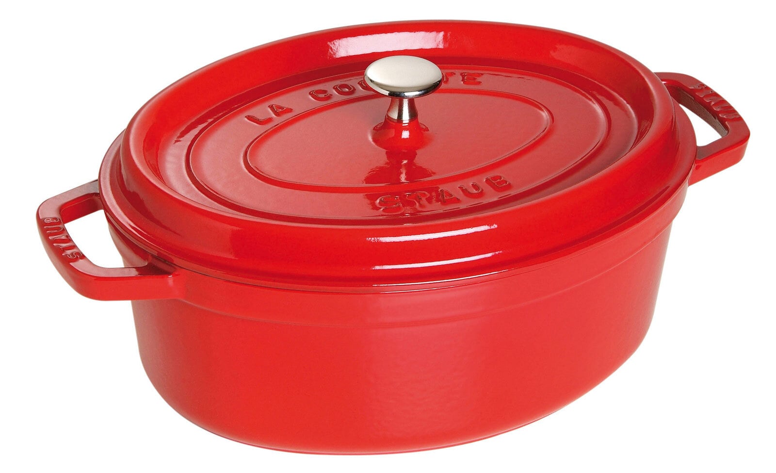 staub Bräter COCOTTE oval 35 x 29 cm rot