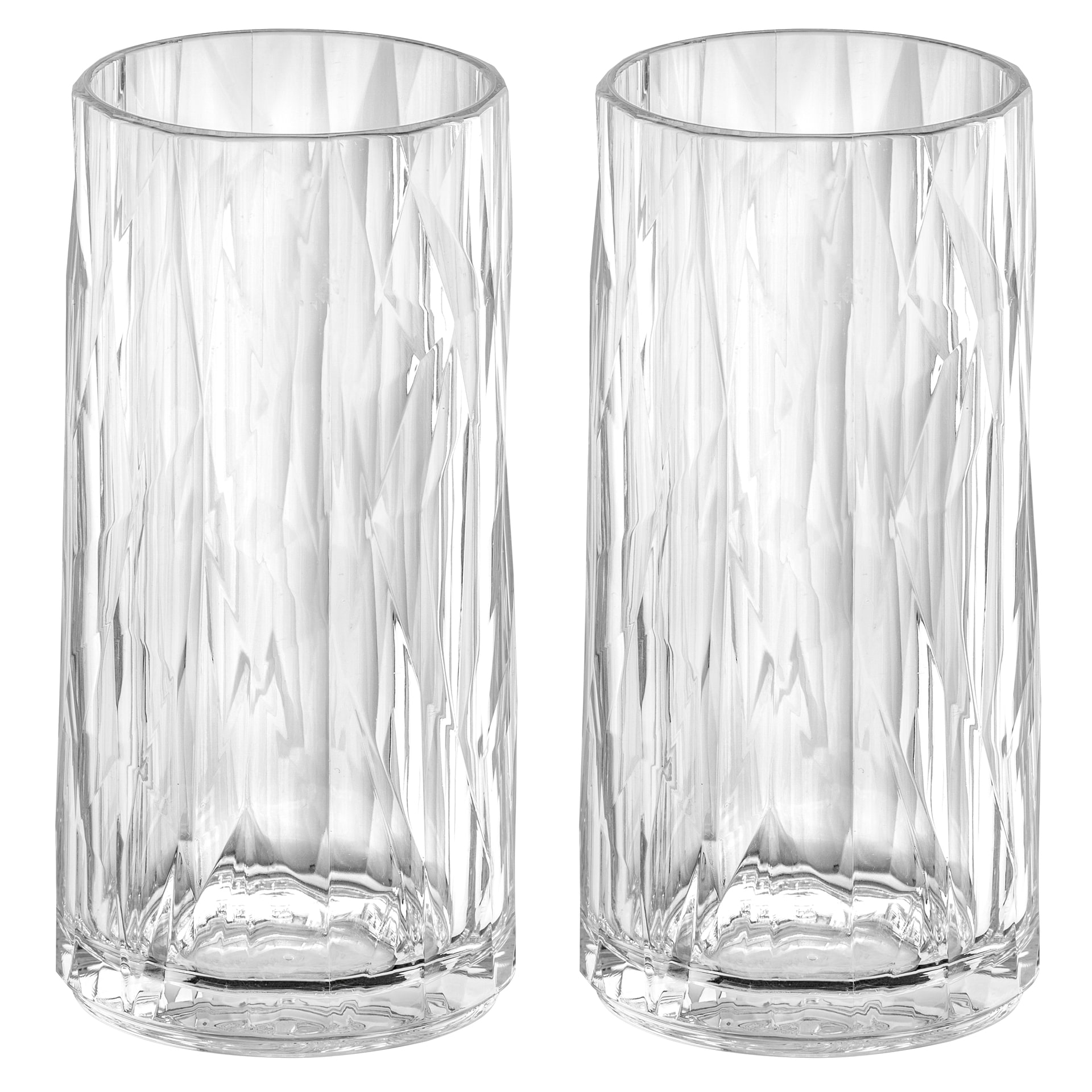koziol Trinkglas Superglas CLUB NO.8 2er Set 300 ml kristallklar