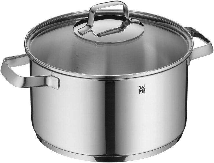 WMF Topf-Set BELMONTE 5-teilig silberfarbig Cromargan®
