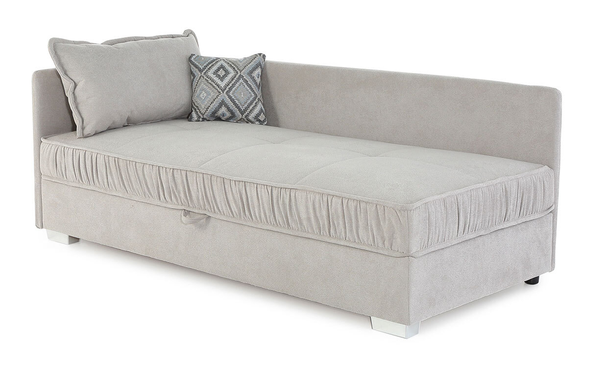 Schlafsofa LINA 207 cm beige