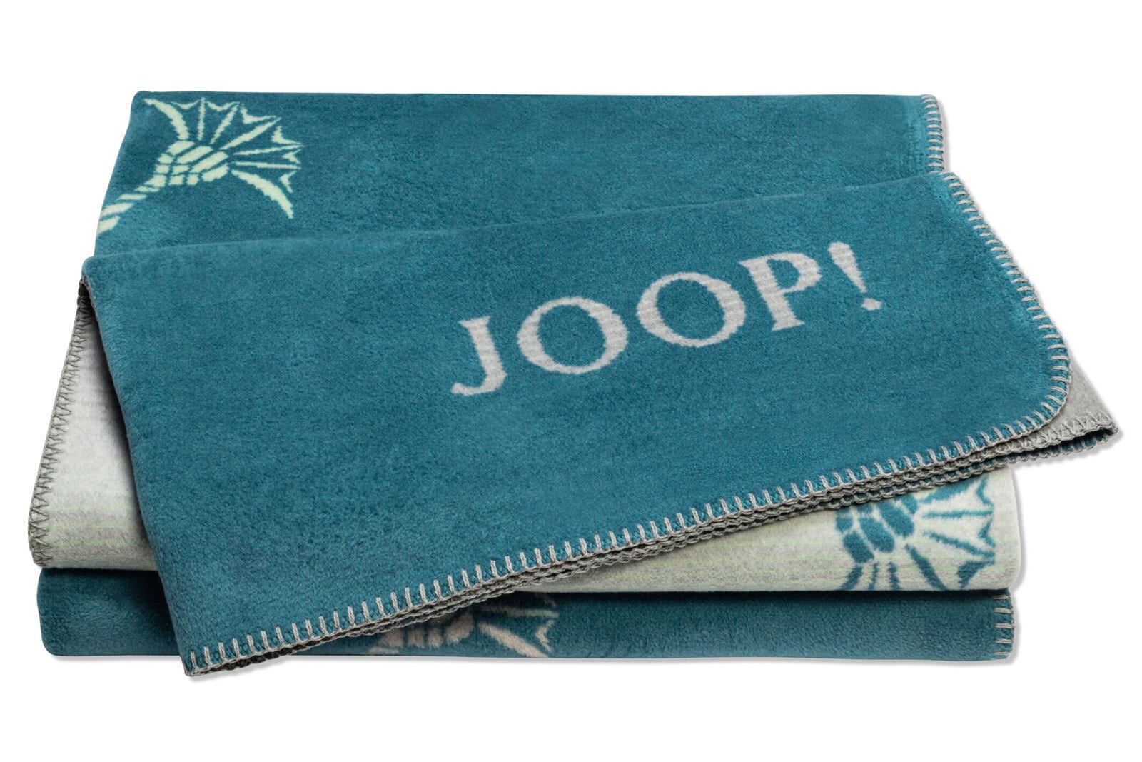 JOOP! Wohndecke FADED CORNFLOWER 150 x 200 cm blau