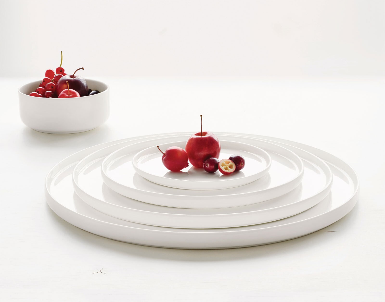 ASA Dessertteller OCO 6er Set 21 cm Weiß Keramik