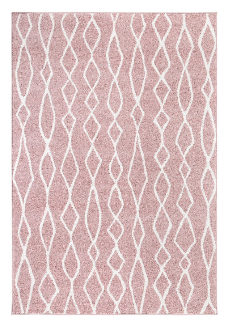 Kelim-Teppich LUND 160 x 230 cm rosenholz 