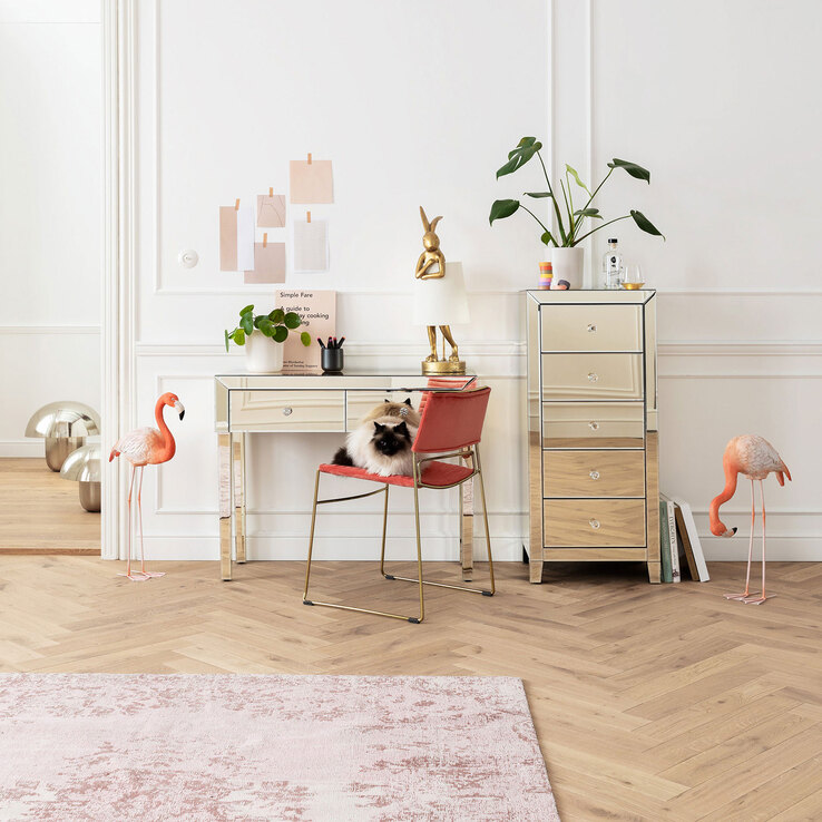 KARE DESIGN Hochkommode 110 x 49 cm braun