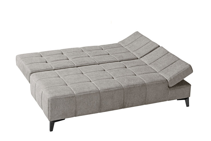 Schlafsofa TABBY III 204 cm hellgrau