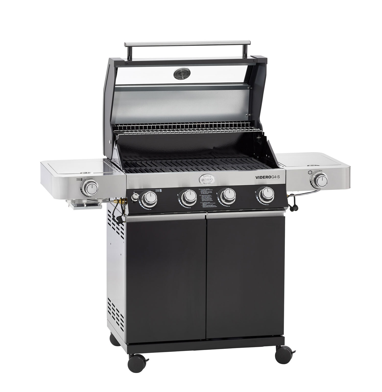 RÖSLE Gasgrill VIDERO G4-S Vario+ schwarz