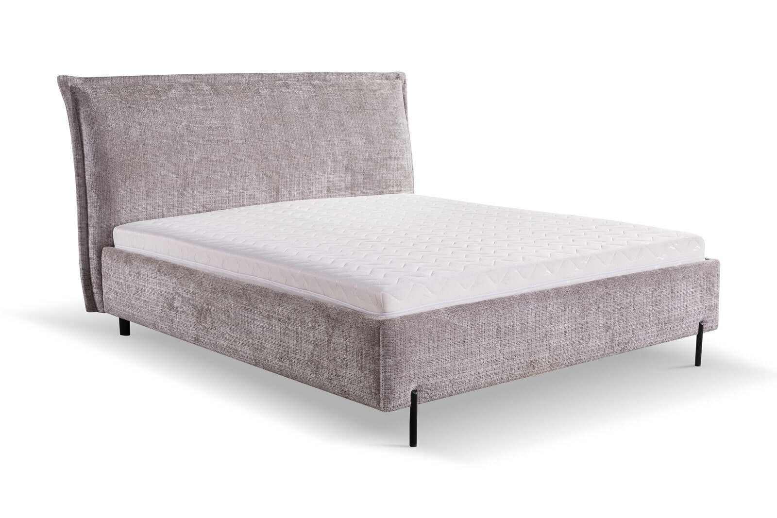 BOHOME Bett FERRO 180 x 200 cm grau