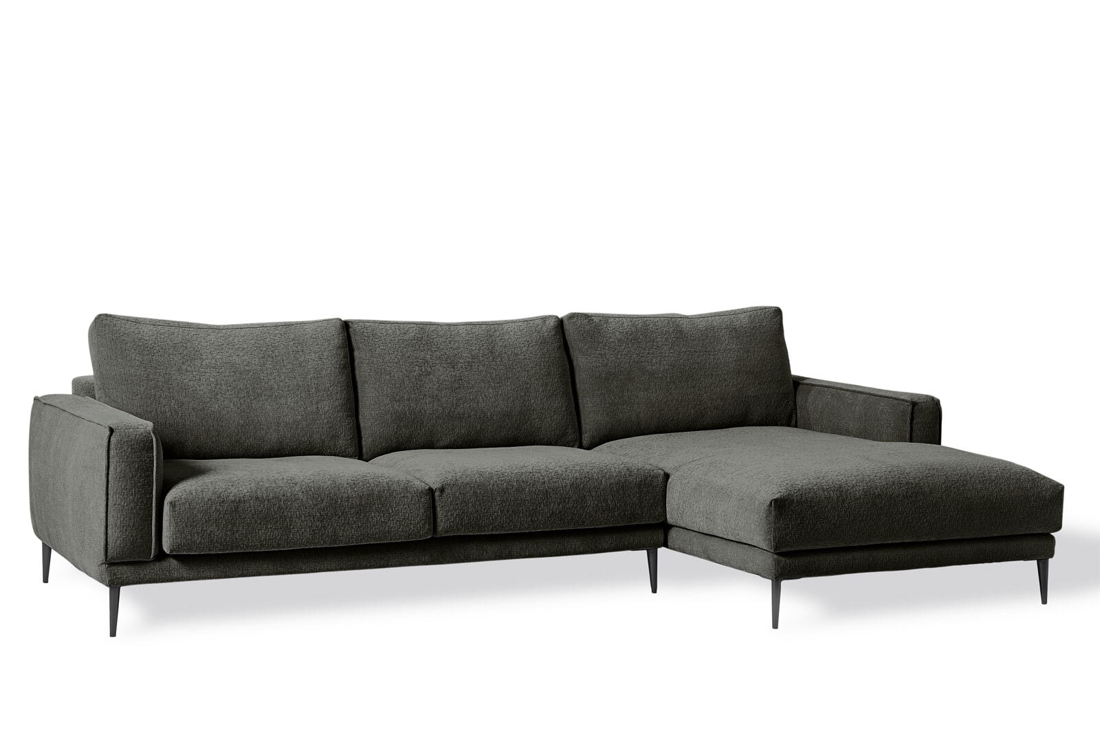 BOHOME Ecksofa ALTON Laax darkgrey