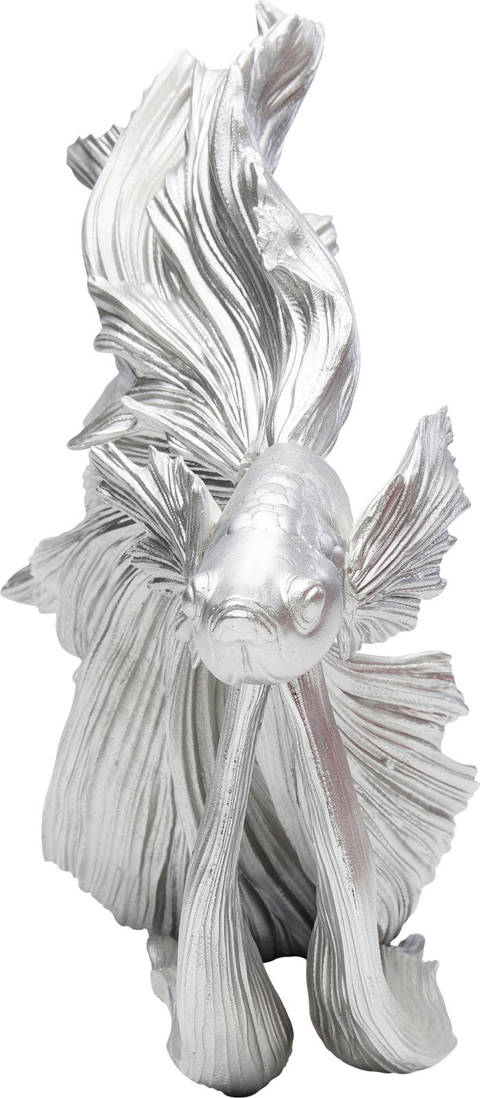 KARE DESIGN Dekofigur BETTA FISH silberfarbig 