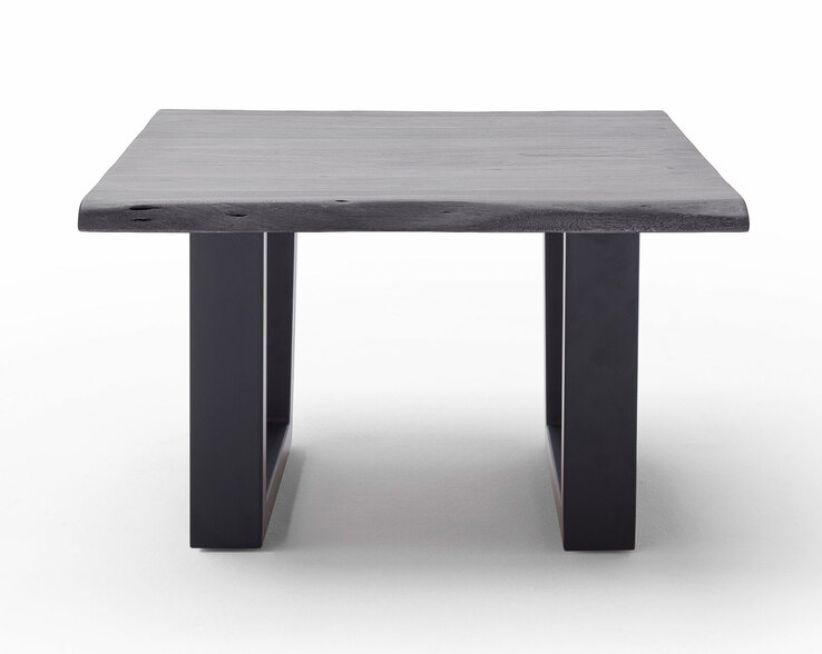 Couchtisch CARTAGENA T75 anthrazit /massiv grau