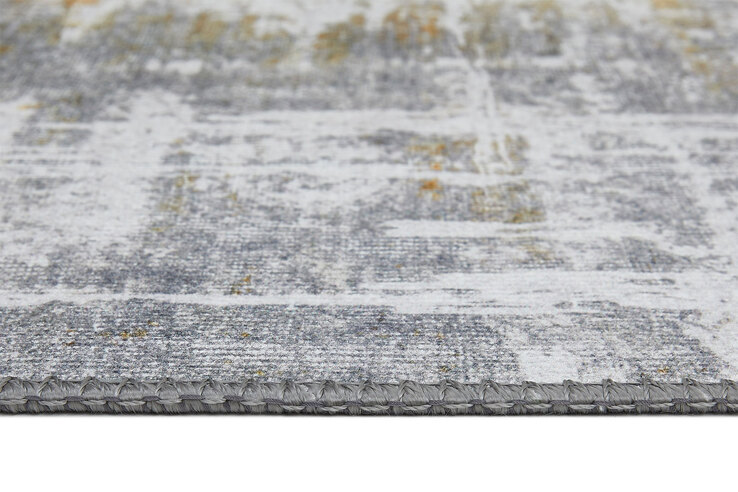 Teppich ALMONTE 120 x 170 cm creme/senfgelb