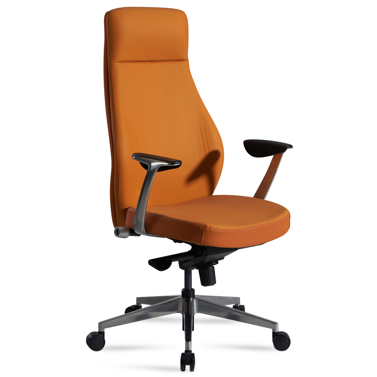 CASAVANTI Bürostuhl 74x125x74 cm Kunstleder braun
