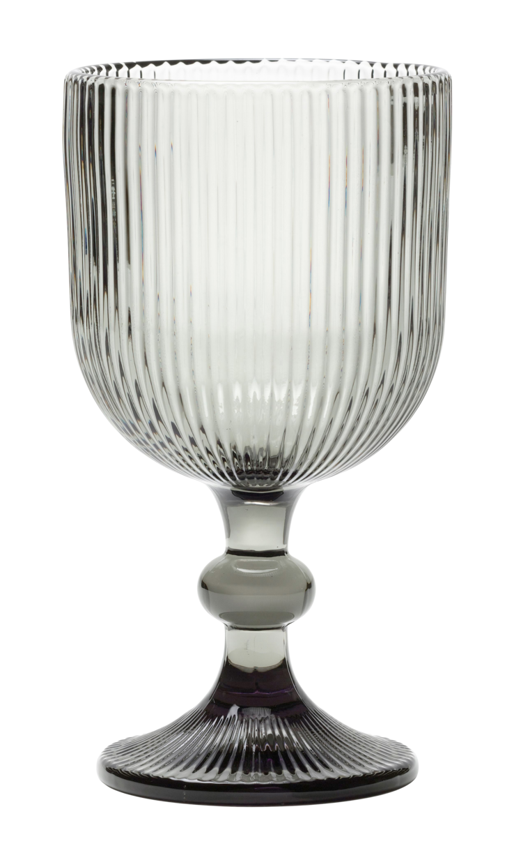 casaNOVA Weinglas RIFFLE 370 ml grau