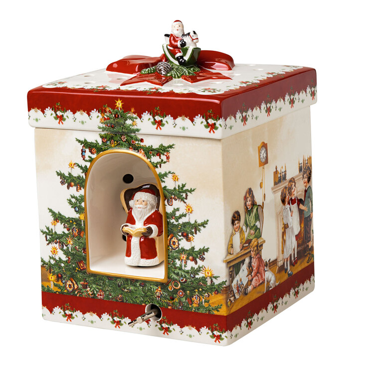 Villeroy & Boch Weihnachtsdeko Spieluhr Paket CHRISTMAS TOYS 17 x 17 cm
