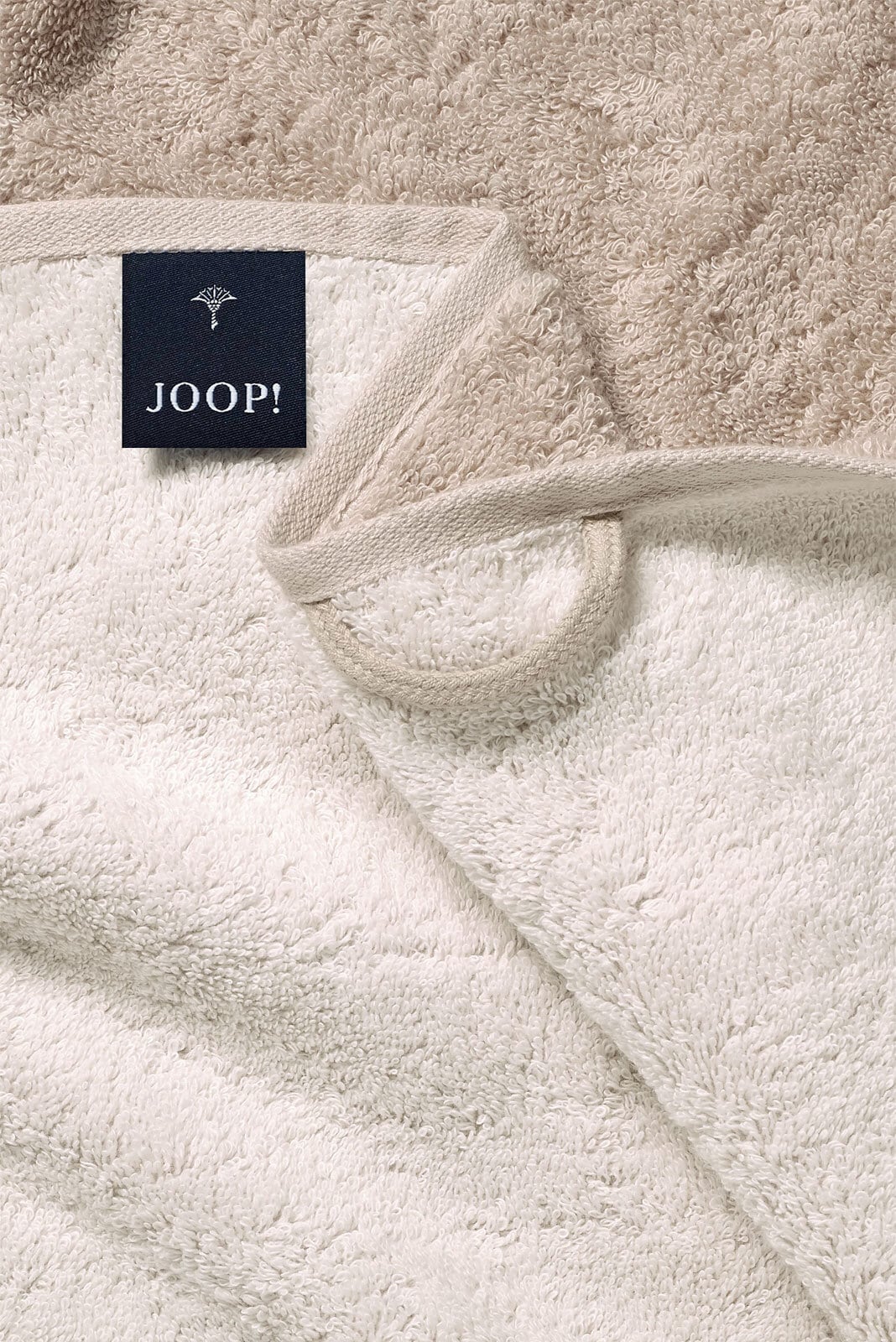 JOOP! Handtuch DOUBLEFACE 50 x 100 cm sandbeige