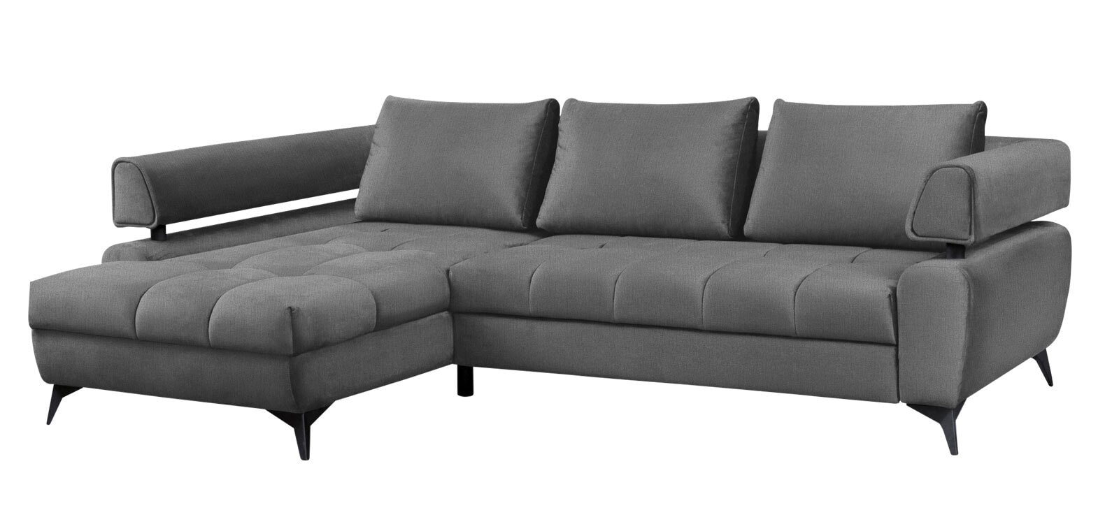 Ecksofa PARIS SF-L stonegrau