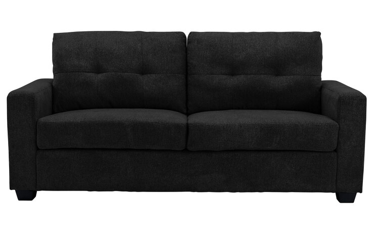 Sofa 3-Sitzer PARIS schwarz