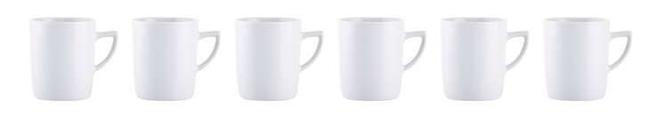 CreaTable Kombiservice NEW ELEGANCE 30-teilig weiß