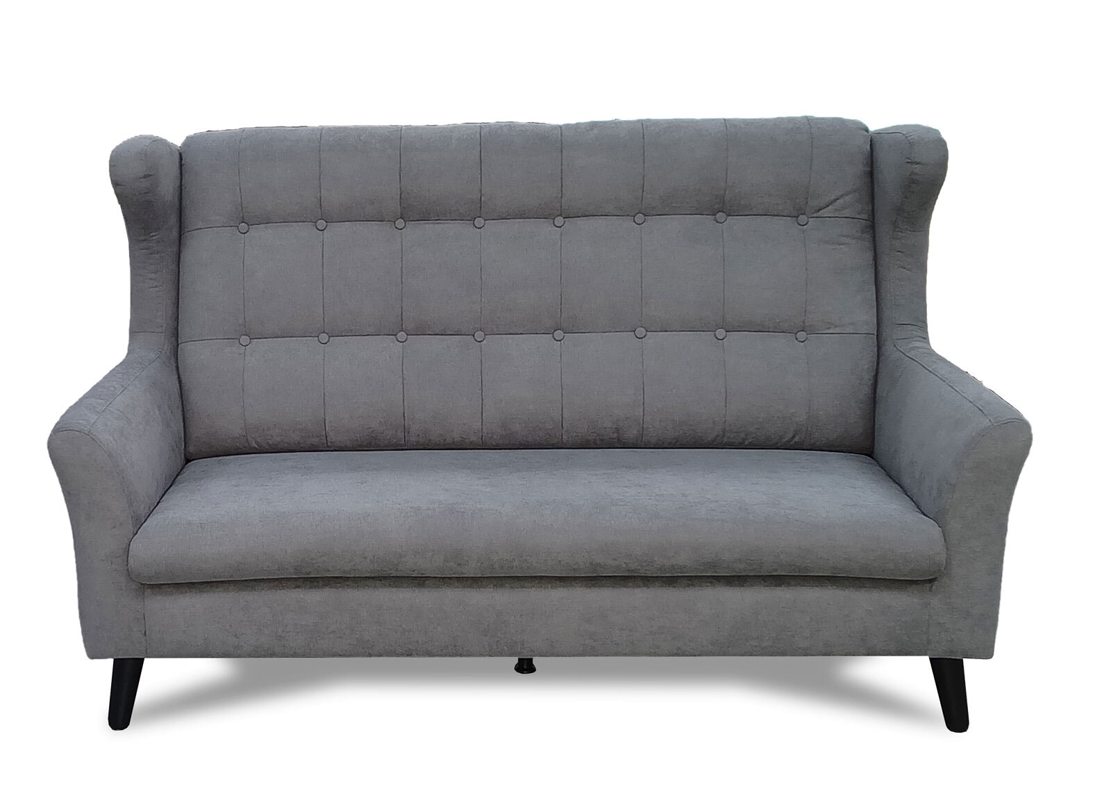 Sofa SELF WILCOX 3-sitzig hellgrau