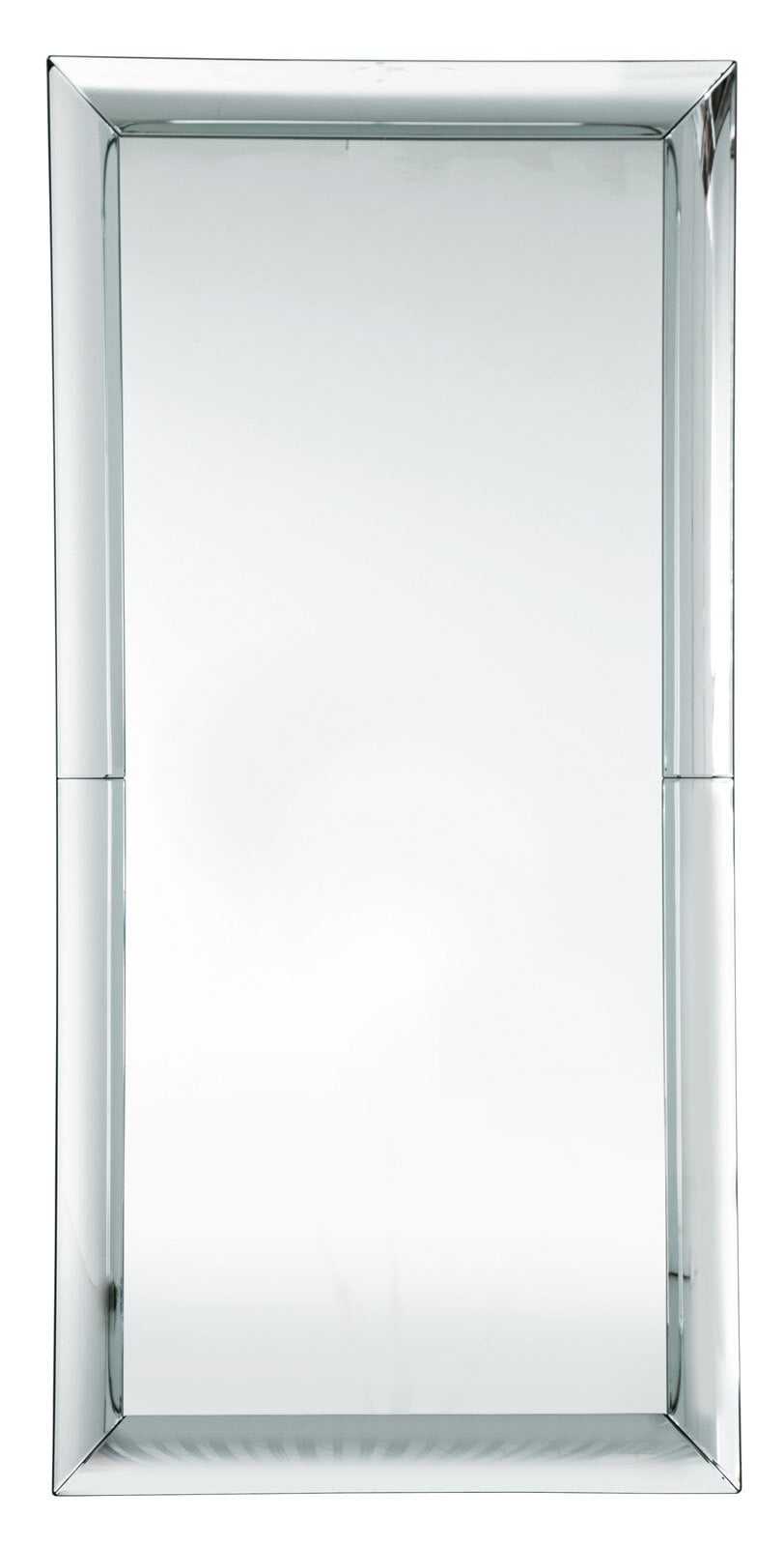 KARE DESIGN Spiegel BEAUTY 99 x 207 cm silberfarbig