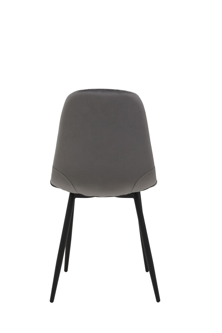 Esszimmerstuhl MIRA 2er Set grau