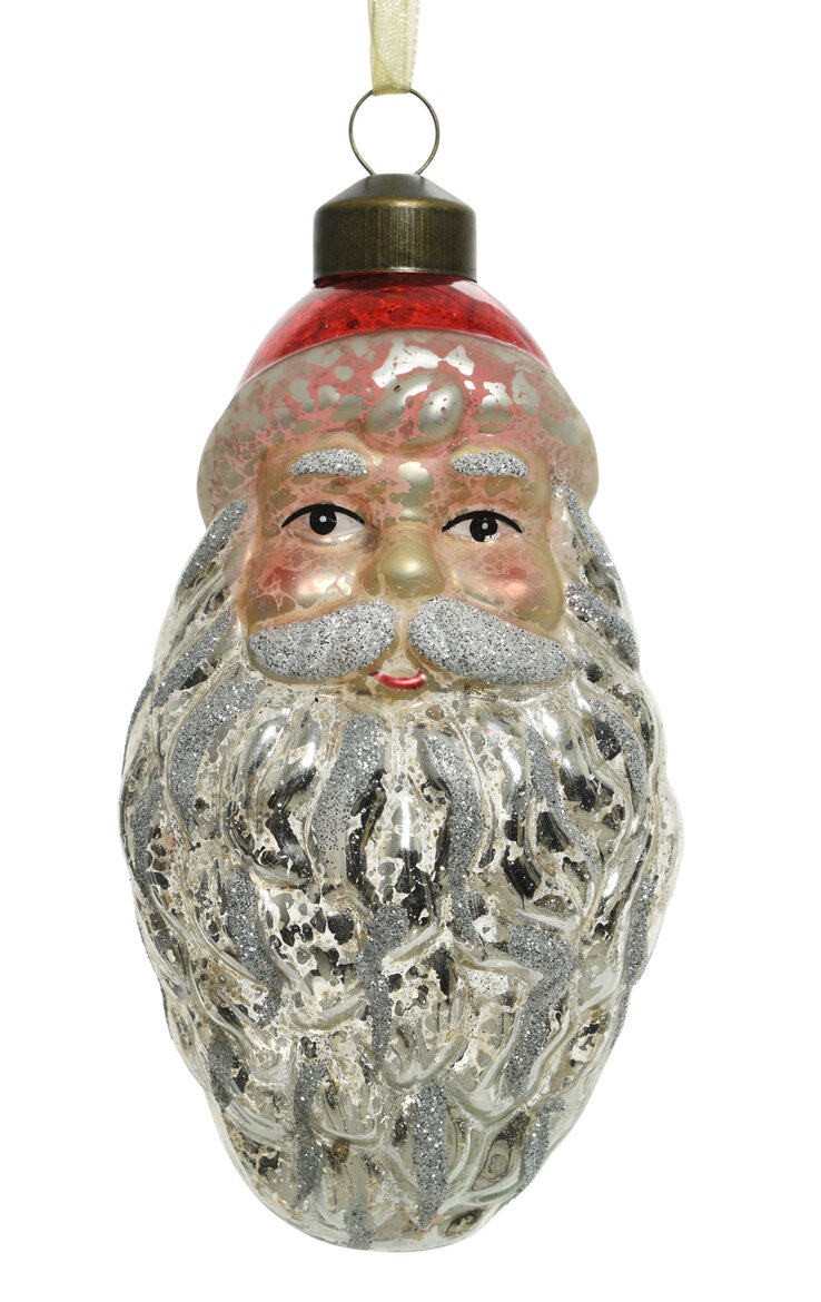Weihnachtsbaumschmuck Weihnachtsmann 12 cm rot