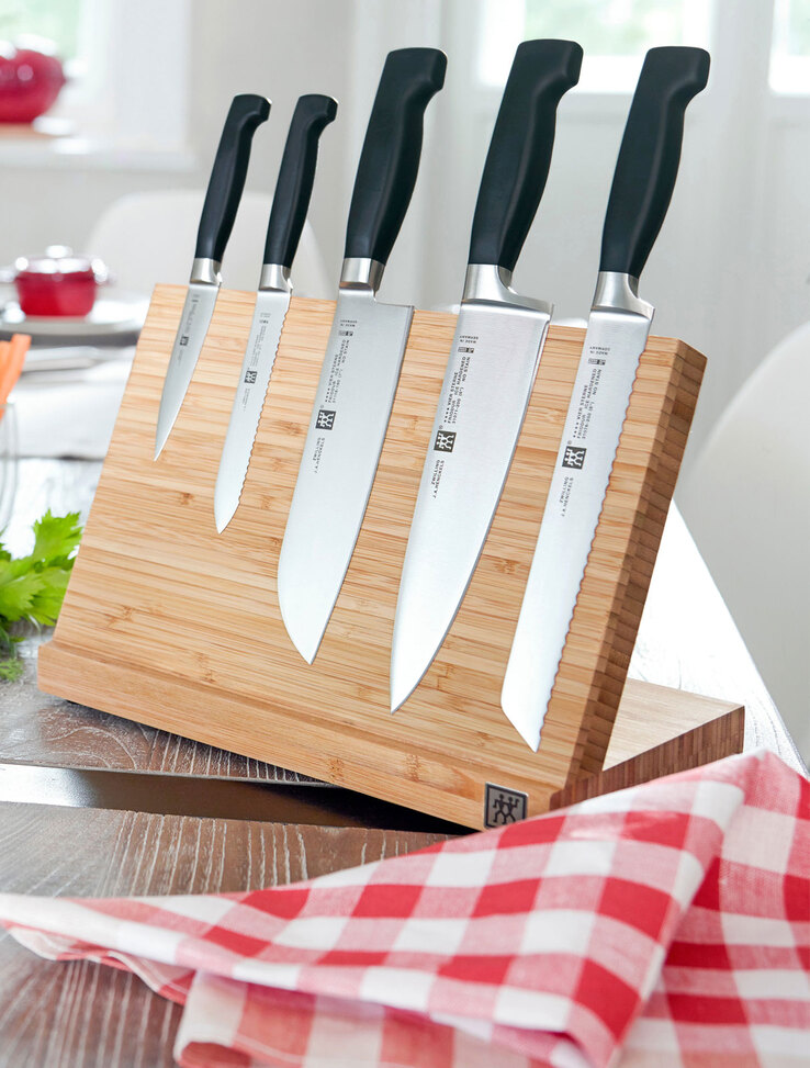 ZWILLING Messerblock 6-teilig braun /schwarz