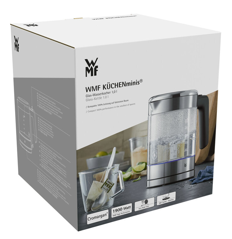 WMF Wasserkocher KÜCHENMINIS 1 Liter Glas