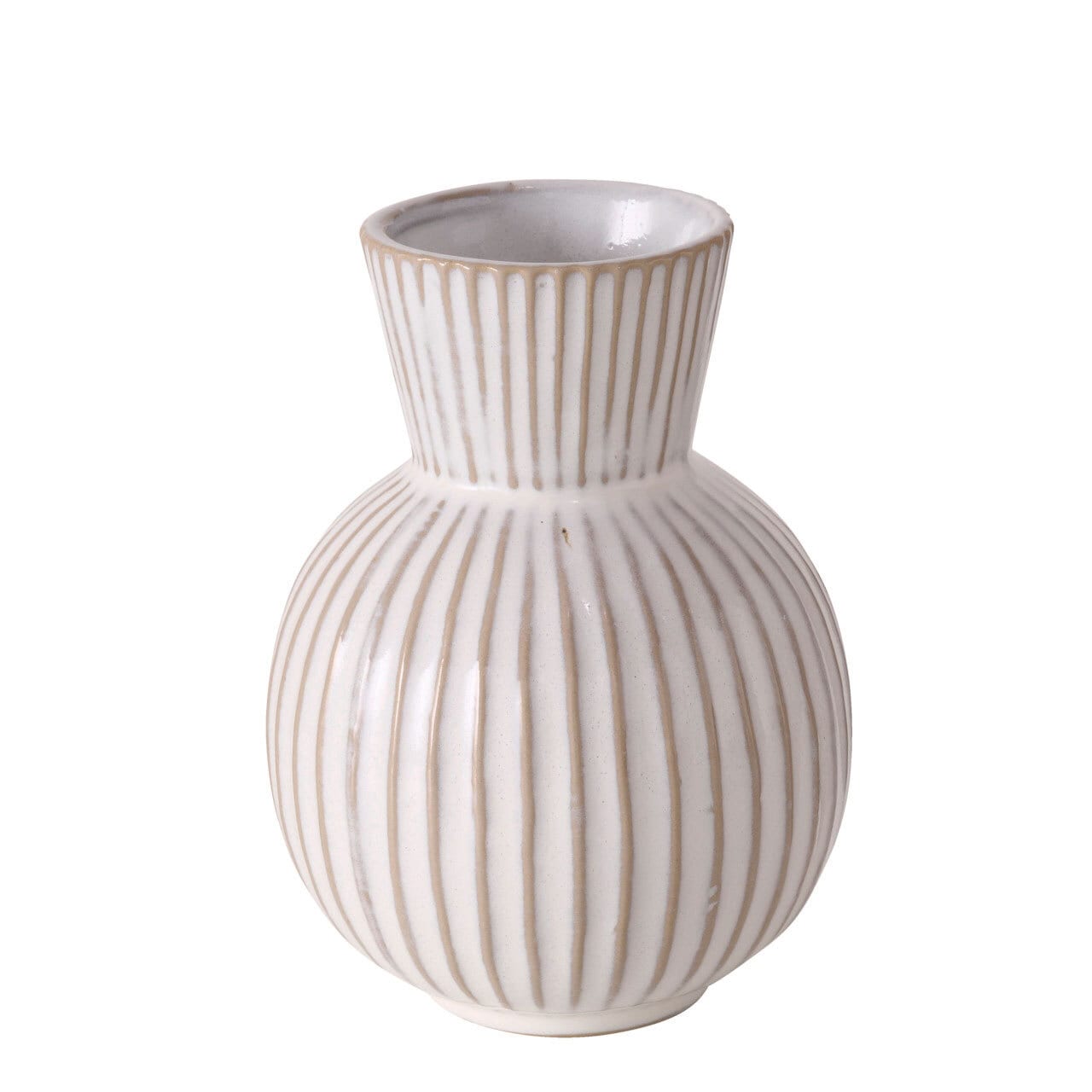 Vase DEBORAH 17 cm weiß