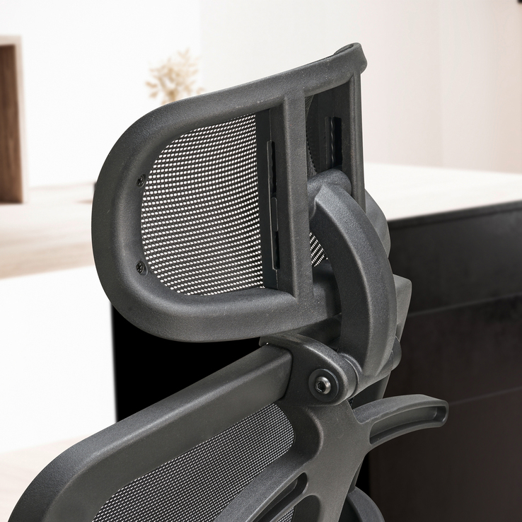CASAVANTI Bürostuhl 68x130x68 cm Stoff schwarz