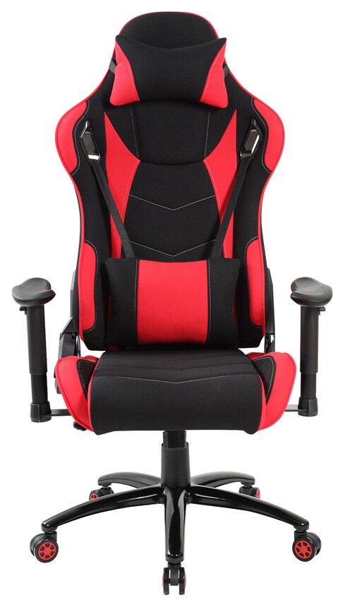 CASAVANTI Gaming Stuhl GAMER 3 Stoffbezug schwarz/ rot