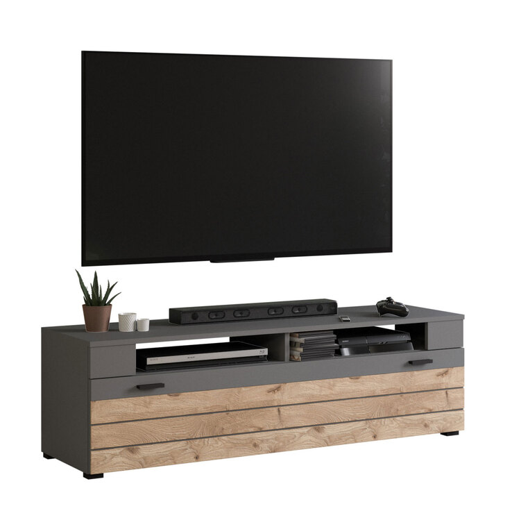 Lowboard FRENO Oak/ grau