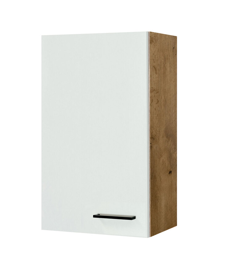 Küchen Hängeschrank AVILA 50 cm Eiche /weiß matt