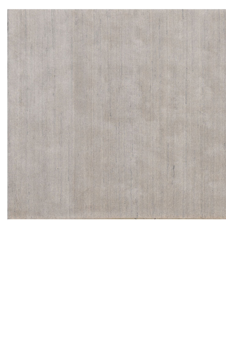 Berber-Teppich ATLAS 90 x 160 cm grau meliert