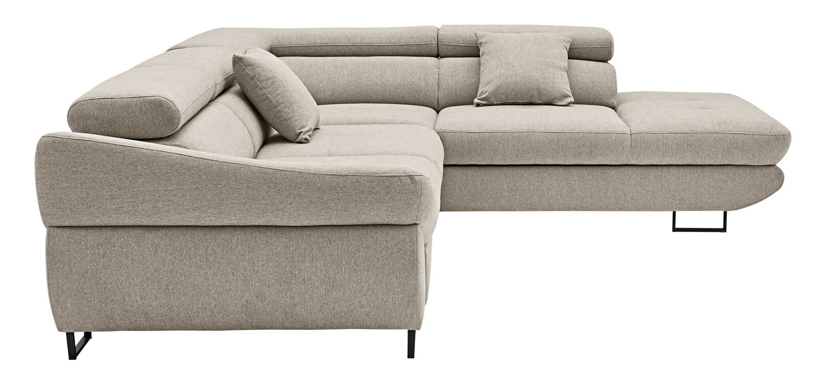 Ecksofa FABIO 280 x 235 cm Primo beige