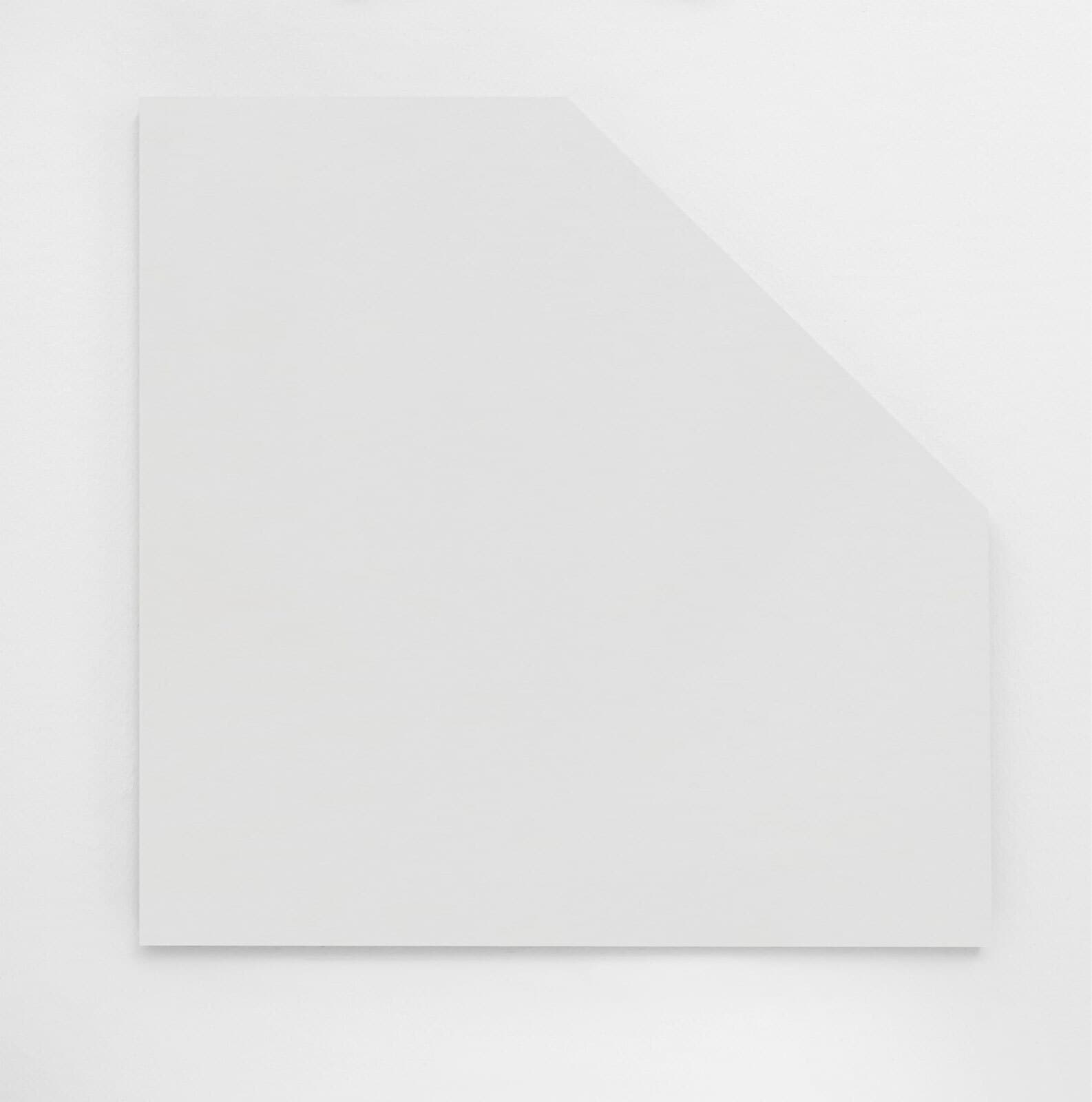 Eckplatte SERIE200 65 x 65 cm weiß
