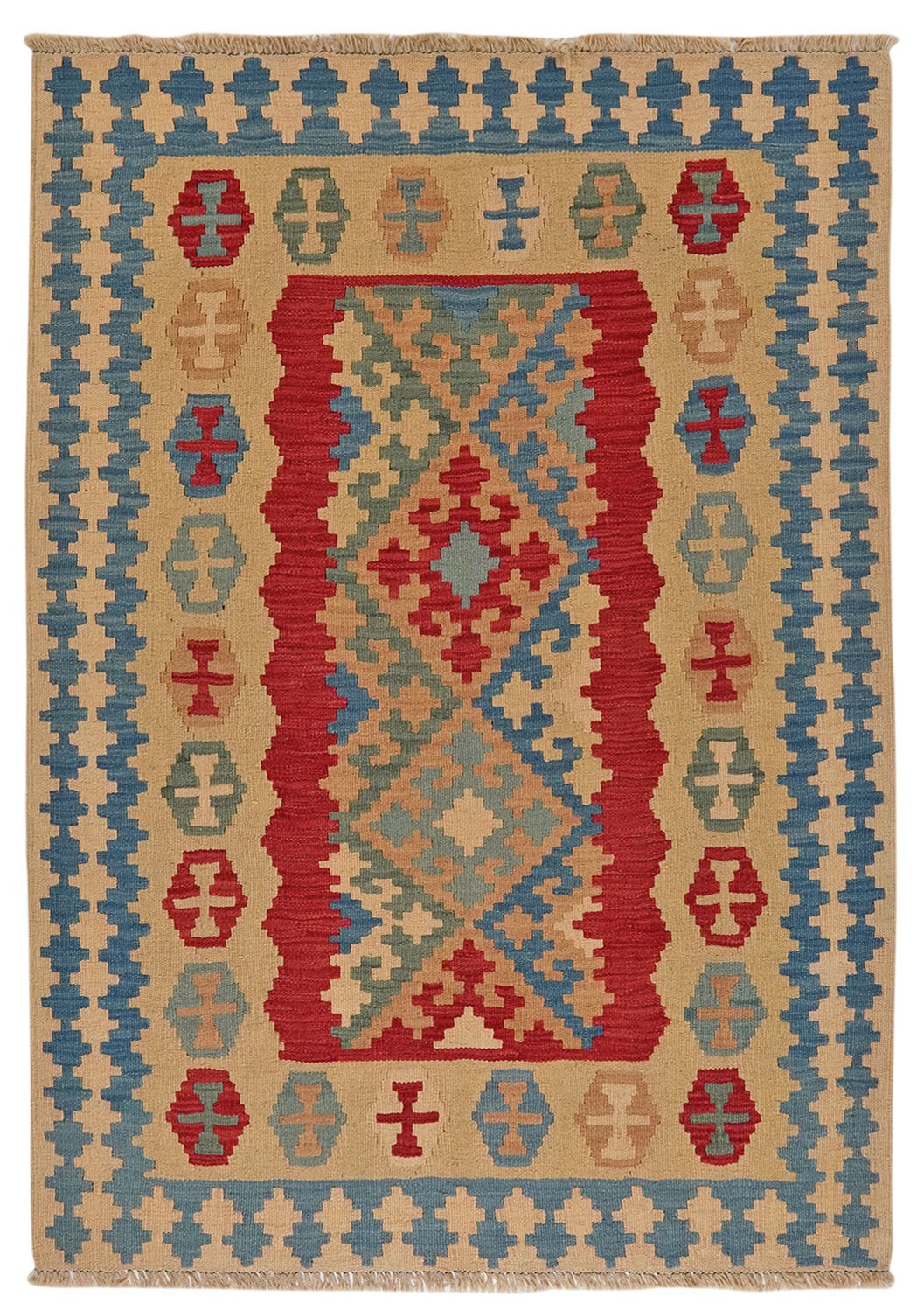 porta x Ipek Kelimteppich GASHGAI CHIARA 129 x 181 cm mehrfarbig