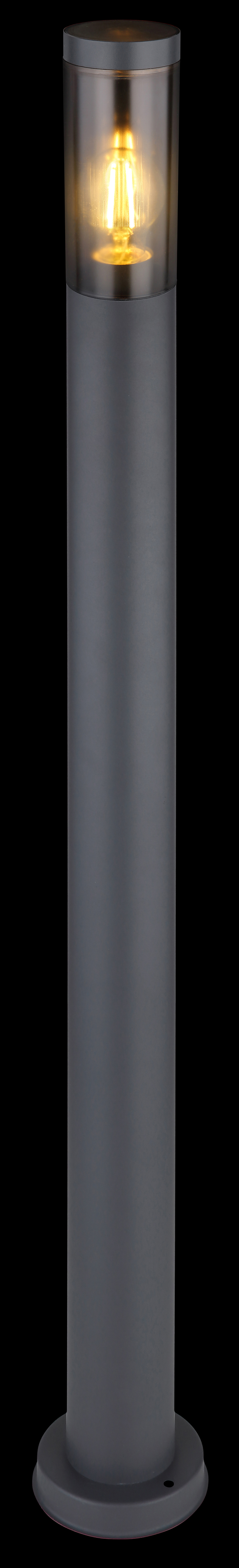 GLOBO LED Retrofit Wegeleuchte BOSTON 110 cm anthrazit