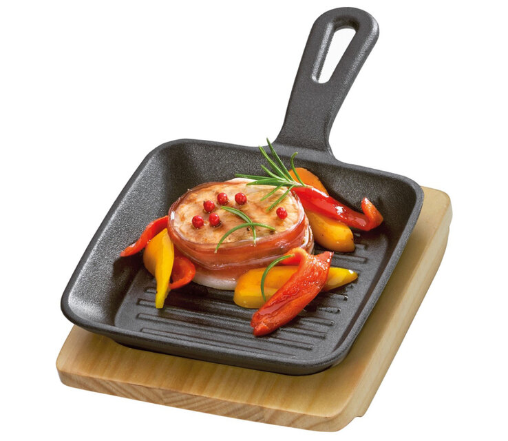 KÜCHENPROFI Grillpfanne BBQ 2-teilig