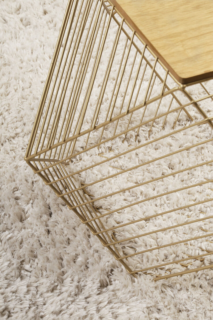 ESPRIT Hochflorteppich YOGI 80 x 230 cm creme/beige