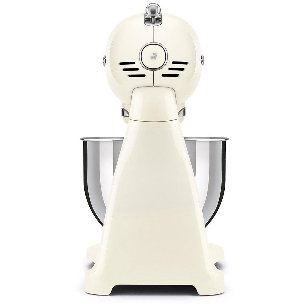 SMEG Küchenmaschine Full-Color Creme/ silberfarbig