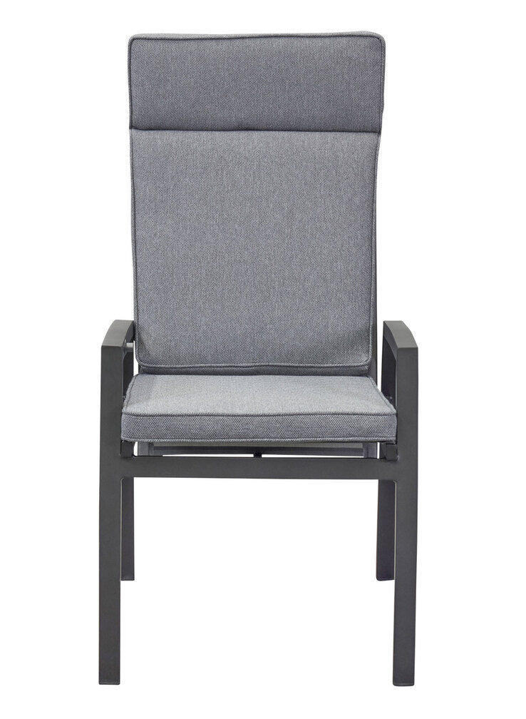 Garden FLAIR Garten Positionsstuhl LENNOX 2er Set grau