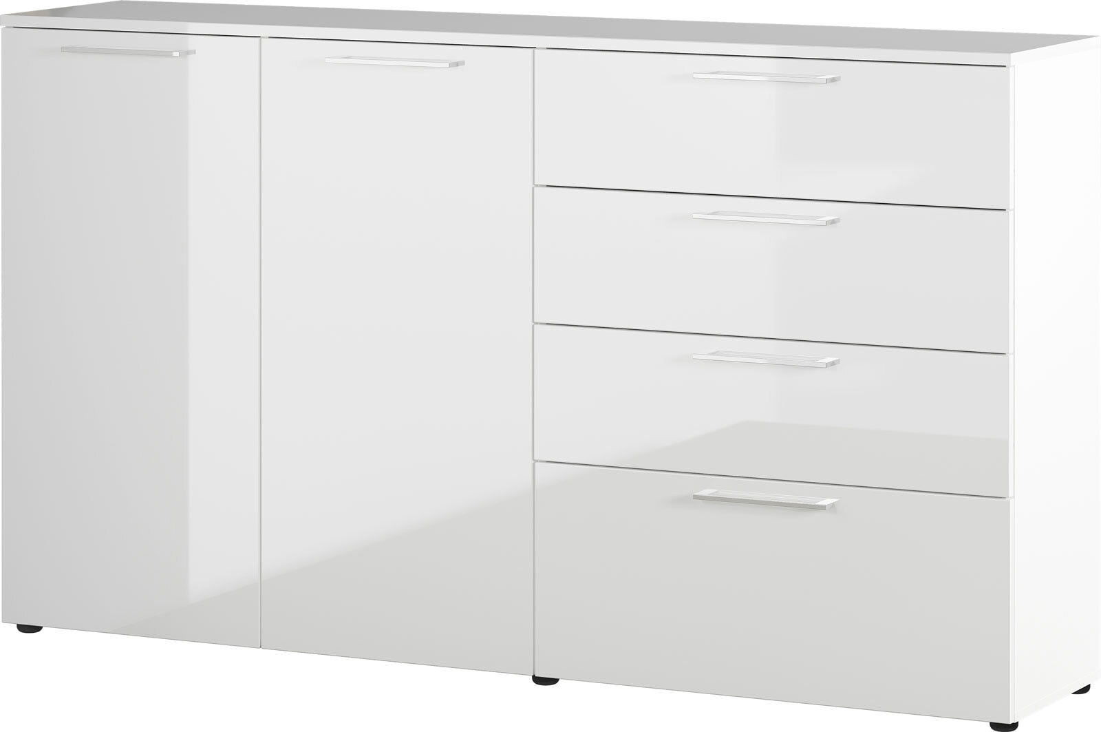 CASAVANTI Sideboard SUNNYVALE 186 x 107 cm weiß