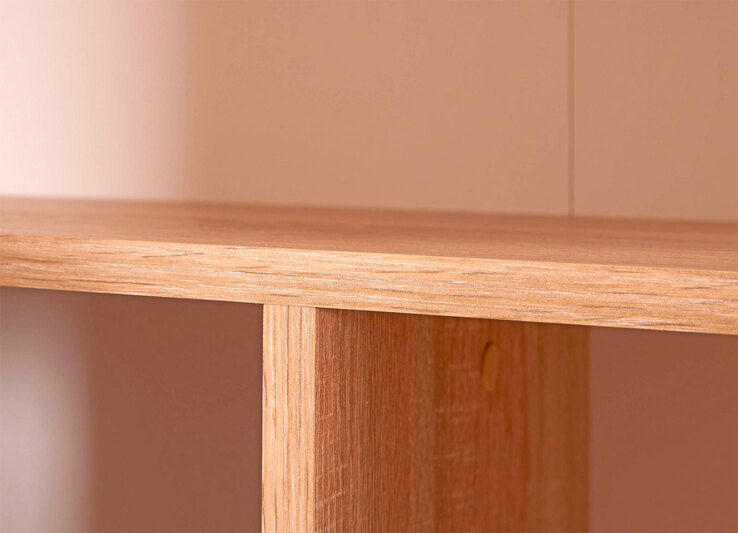Mehrzweckschrank BASTIAN 70x189x34 cm Sonoma-Eiche Dekor