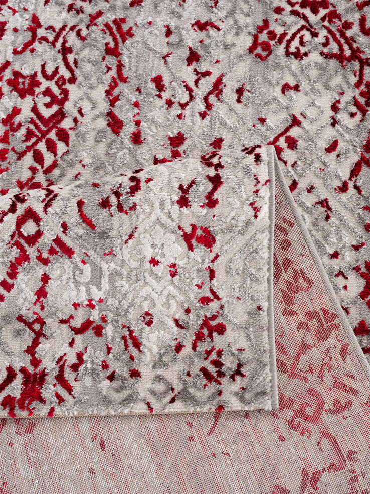 Teppich ANTEA 133 x 190 cm rot/beige