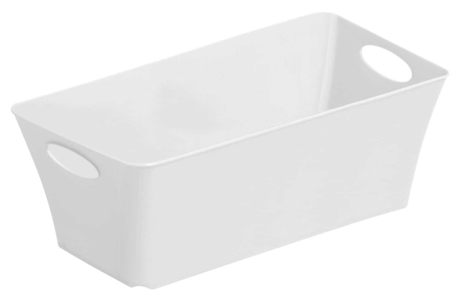 rotho Box LIVING weiß 13,4 x 25,2 cm 