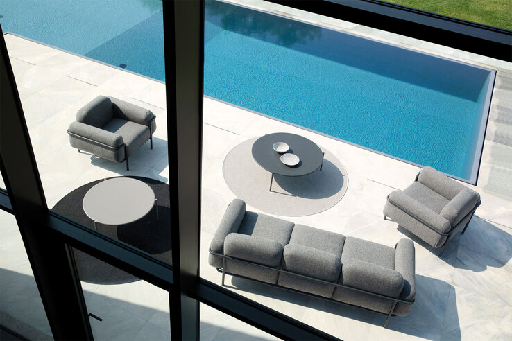 vermobil Loungesofa Outdoor HUG
